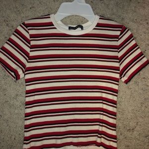 Brandy striped top